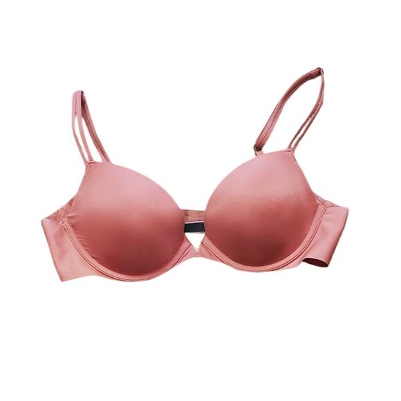 Victoria's Secret Other - Victoria's Secret Orange & Brown Push Up Bra